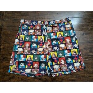 Funimation My Hero Academia Board Shorts Mens 3XL (48/50) Anime Swim Trunks